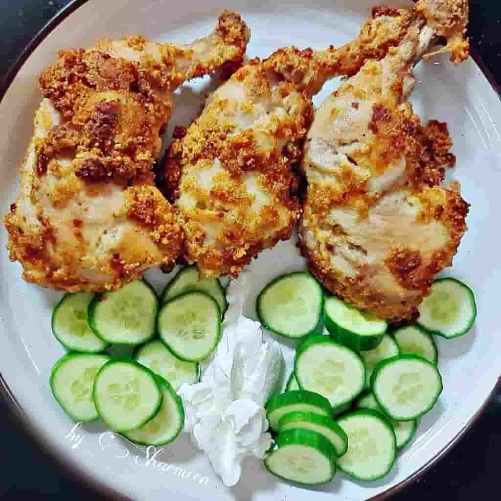 Keto Crispy Chicken Drumsticks Recipe