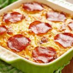 Keto Pizza Casserole