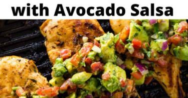 Keto Grilled Chicken with Avocado Salsa