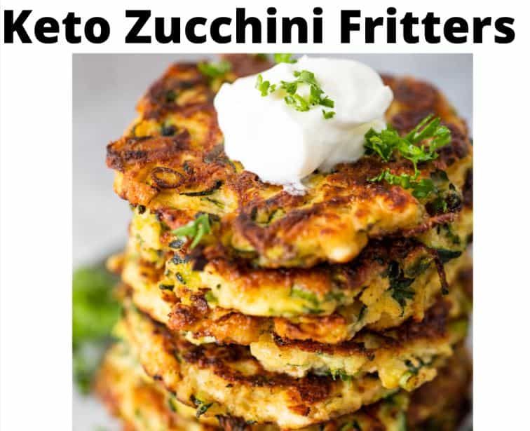 Keto Zucchini Fritters