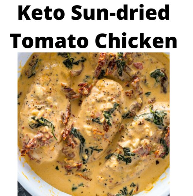 Keto Sun-dried Tomato Chicken