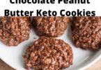 Chocolate Peanut Butter Keto Cookies