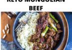 Keto Mongolian Beef