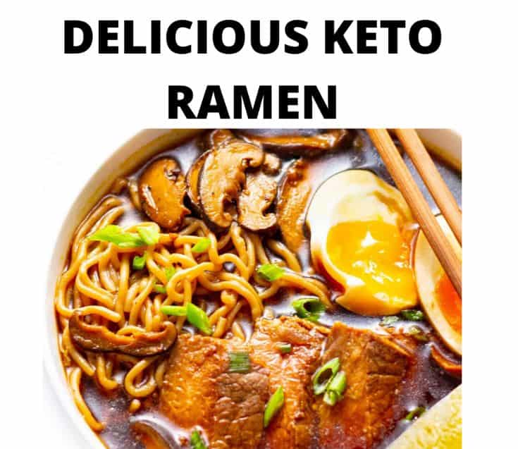 Delicious Keto Ramen