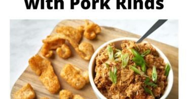 Keto BBQ Pork Dip with Pork Rinds
