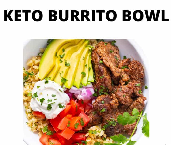 Keto Burrito Bowl