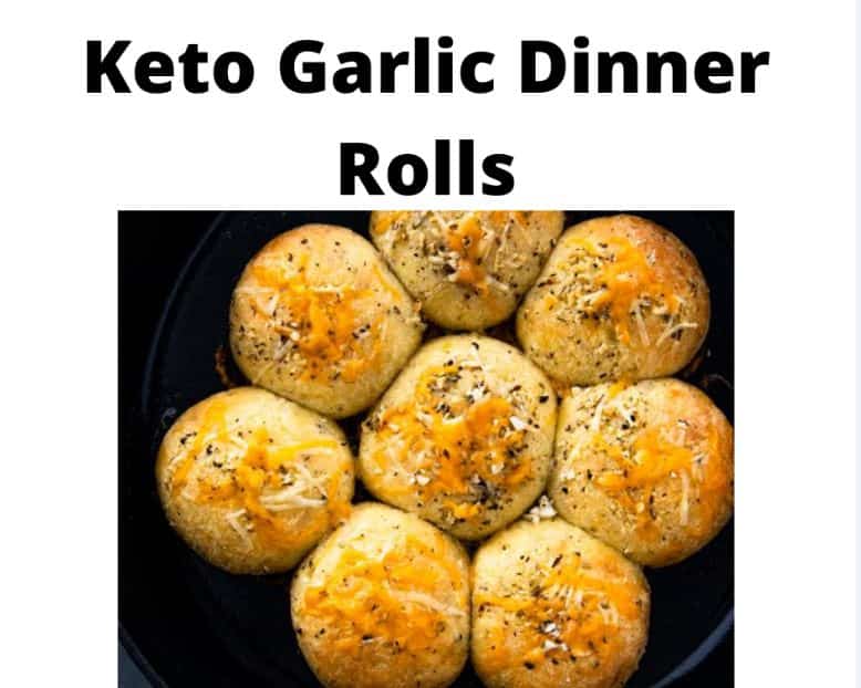 Keto Garlic Dinner Rolls
