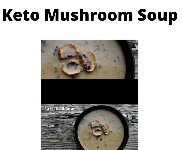 Keto Mushroom Soup