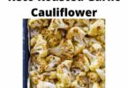 Keto Roasted Garlic Cauliflower