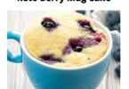Keto Berry Mug Cake
