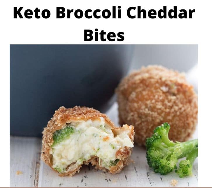 Keto Broccoli Cheddar Bites