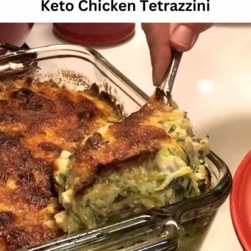 Keto Chicken Tetrazzini