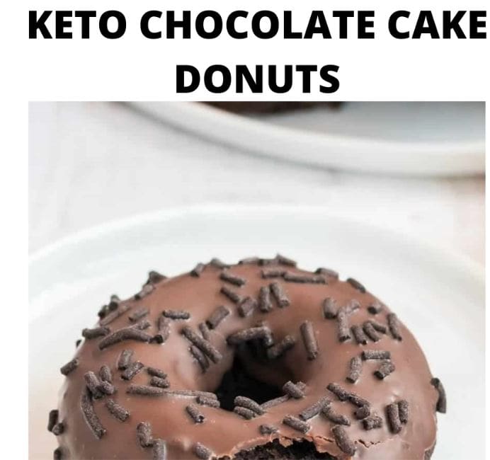 Keto Chocolate Cake Donuts