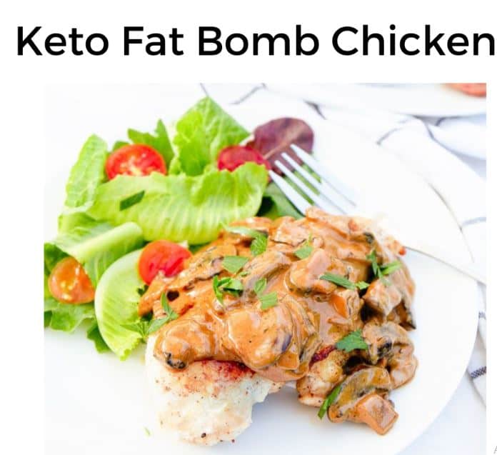 Keto Fat Bomb Chicken