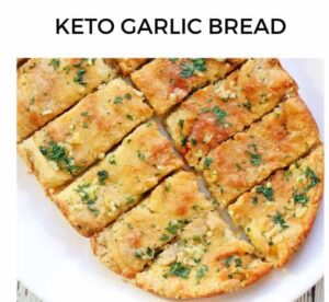 KETO GARLIC BREAD - Keto Recipes