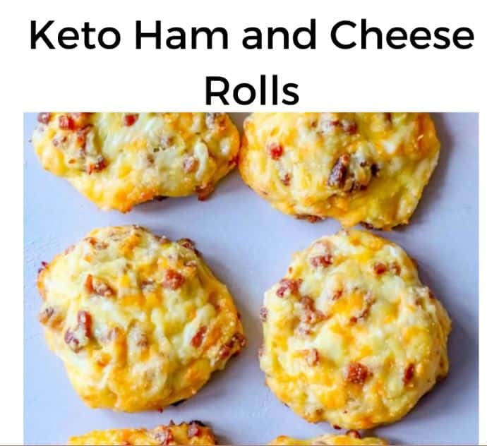 Keto Ham & Cheese Rolls