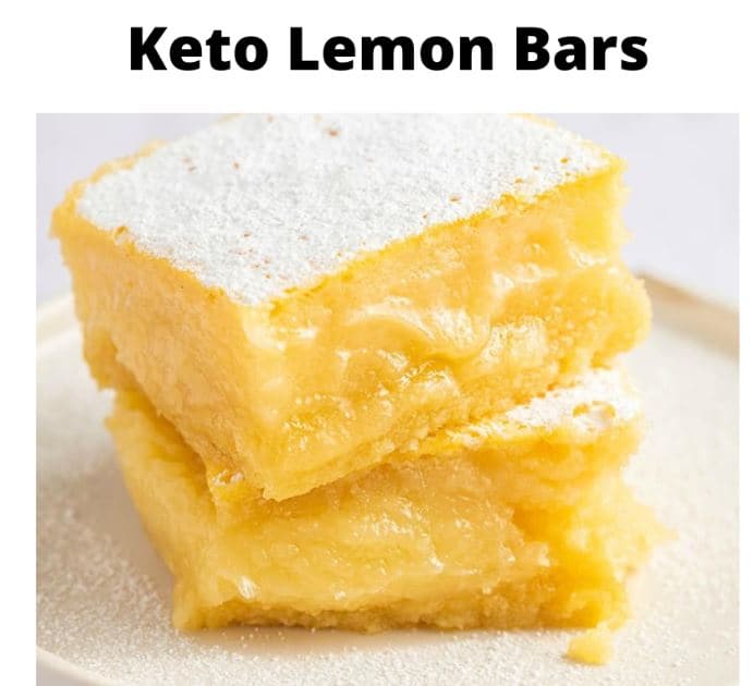 Keto Lemon Bars