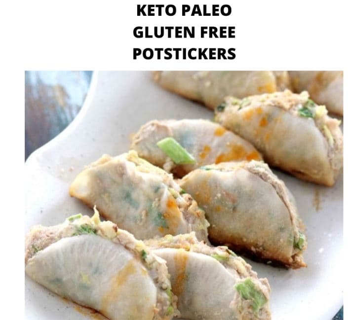 Keto Paleo Gluten Free Potstickers