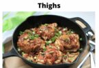 Keto Smothered Chicken Thighs