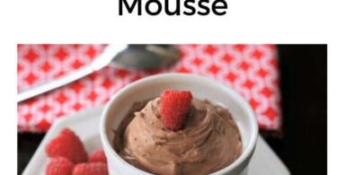 Quick Keto Chocolate Mousse