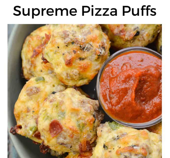 Supreme Pizza Puffs
