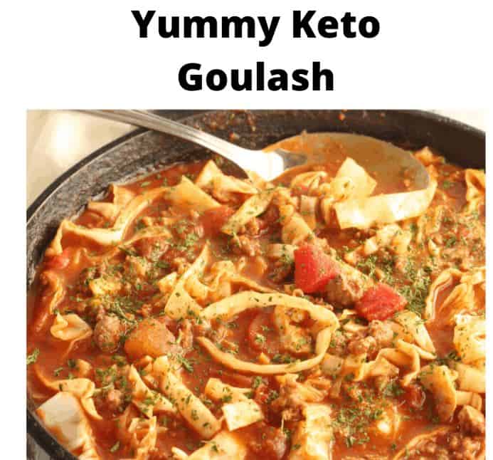 Yummy Keto Goulash