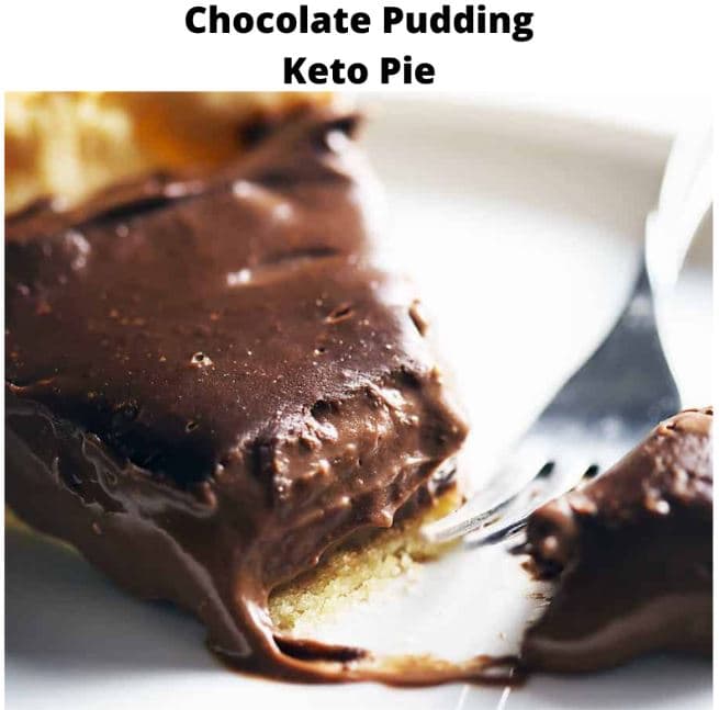 Chocolate Pudding Keto Pie