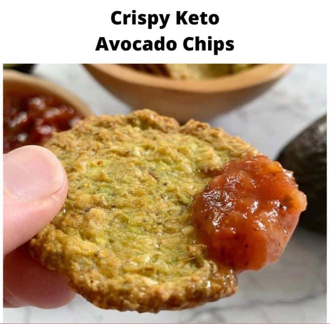 Crispy Keto Avocado Chips