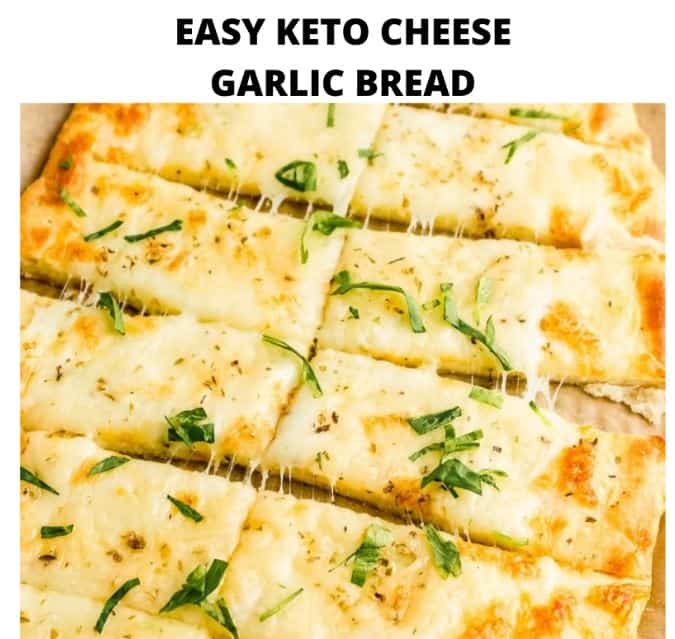 Easy Keto Cheese Garlic Bread