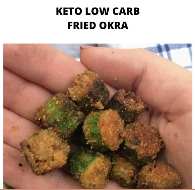 KETO LOW CARB FRIED OKRA