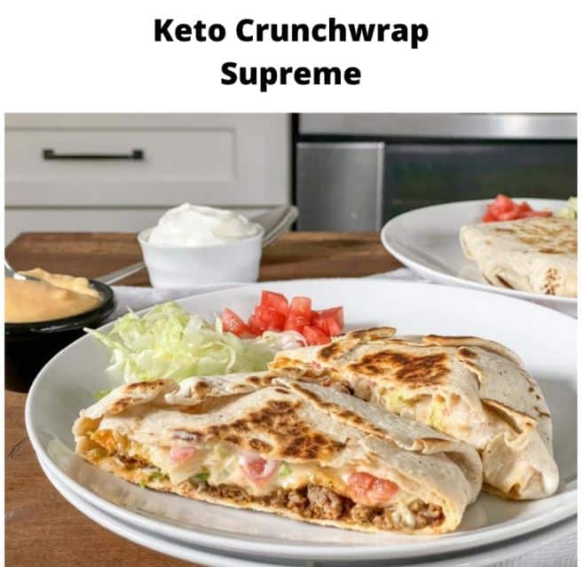 KEto Crunch Wrap Supreme