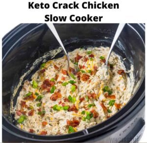 Keto Crack Chicken Slow Cooker - Keto Recipes