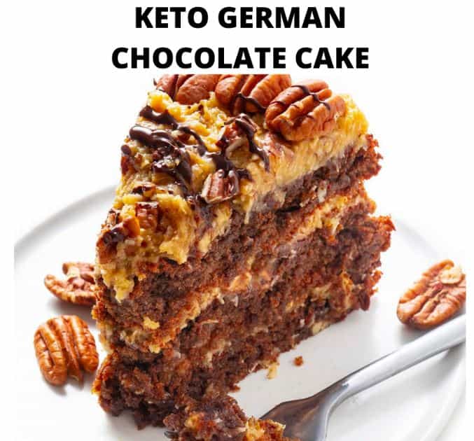 Keto German Chocolate Cake