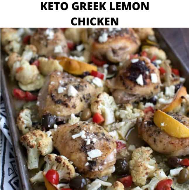 Keto Greek Lemon Chicken