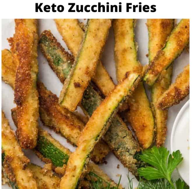 Keto Zucchini Fries