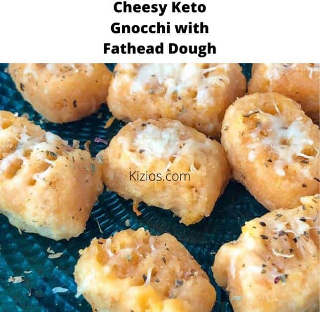 Cheesy Keto Gnocchi with Fathead Dough