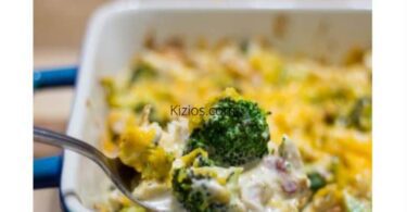 Keto Broccoli Casserole With Turkey