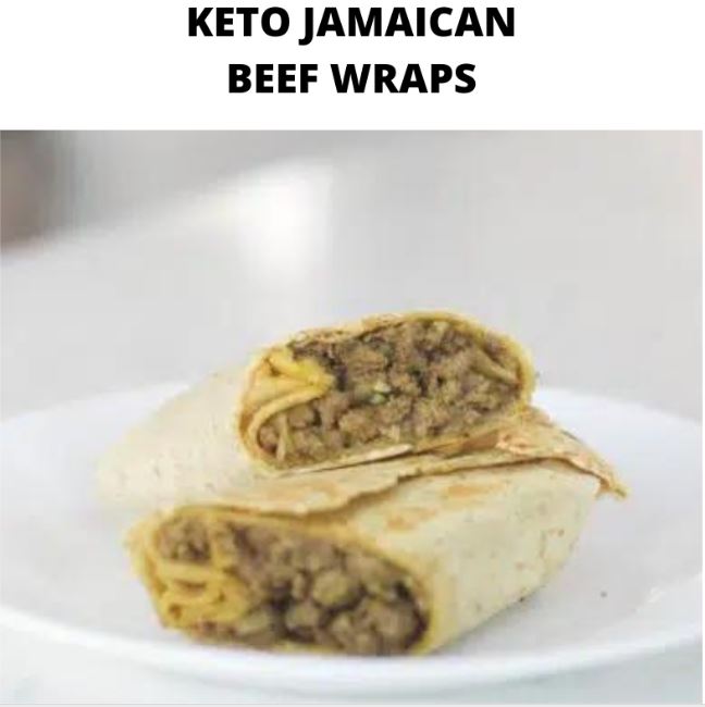 Keto Jamaican Beef Wraps
