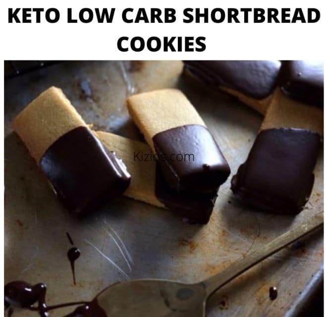 Keto Low Carb Shortbread Cookies