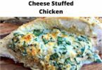 Low Carb Keto Spinach Cream Cheese Stuffed Chicken