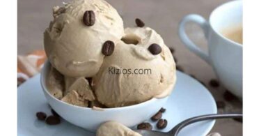 No Churn Keto Coffee Ice Cream