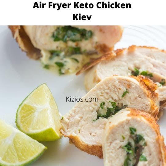 Air Fryer Keto Chicken Kiev