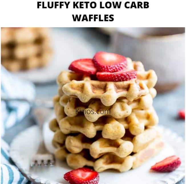 Fluffy Keto Low Carb Waffles