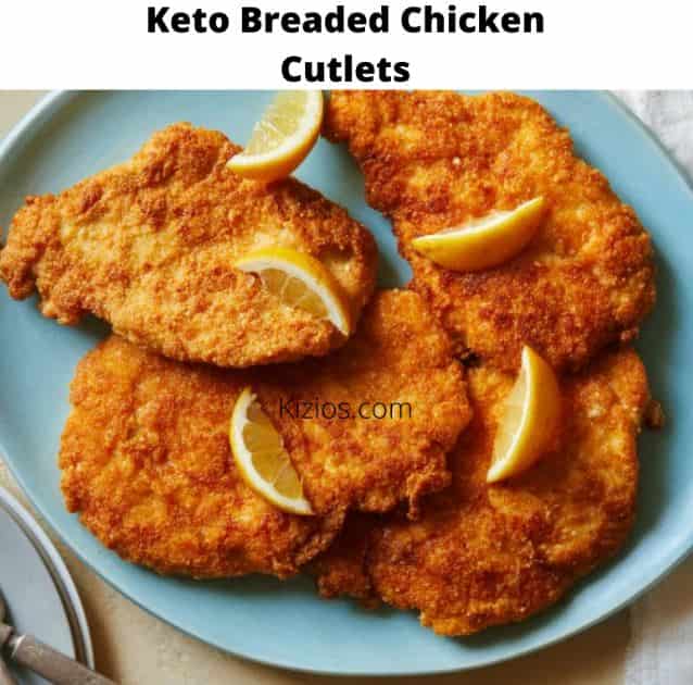 Keto Breaded Chicken Cutlets