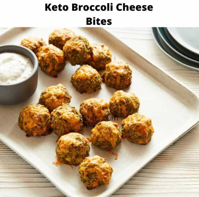Keto Broccoli Cheese Bites