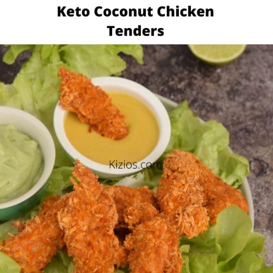 Keto Coconut Chicken Tenders