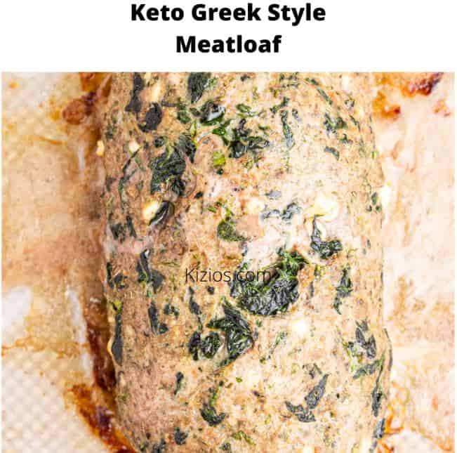 Keto Greek Style Meatloaf