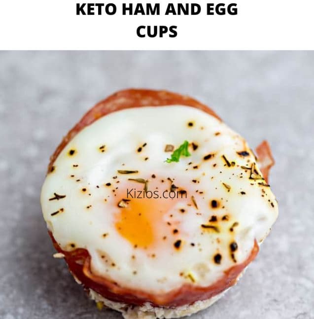 Keto Ham And Egg Cups