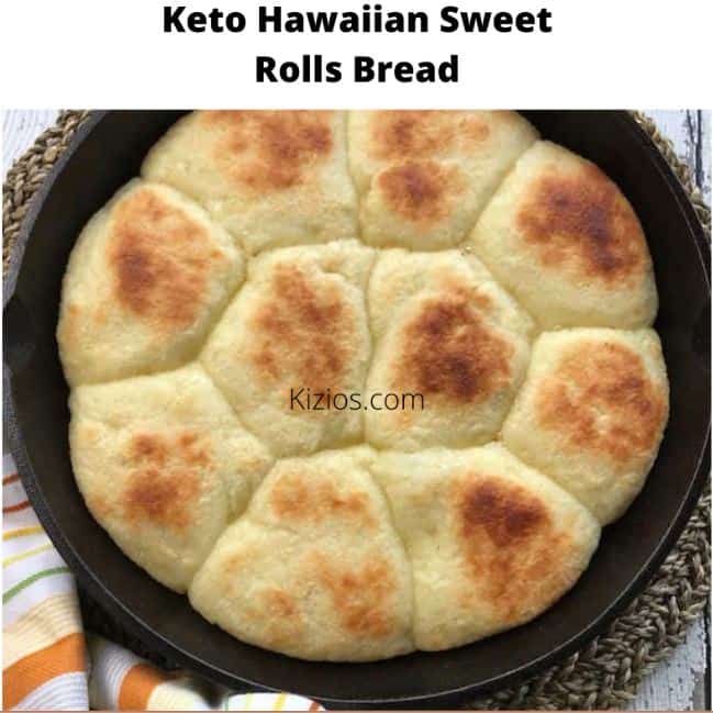 Keto Hawaiian Sweet Bread Roll