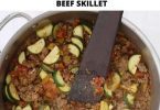 Keto Mexican Zucchini And Ground Beef Skillet